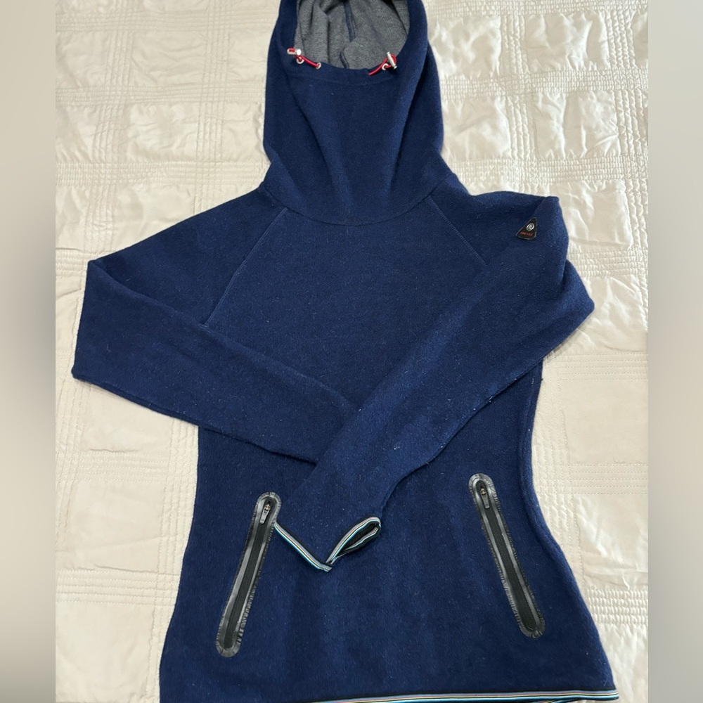 Bogner‎ Fire + Ice wool women’s wool blend hooded sweater XS